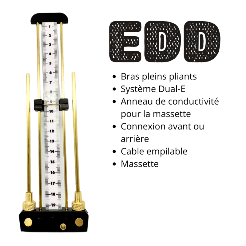 Antenne de Lecher EDD - Couleur Noir