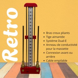 Antenne de Lecher EDD de couleur avec accessoires et application pour smatphone