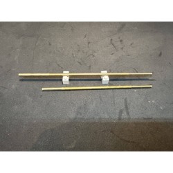 Paire de Bras creux grande taille haute conductivité pour Antenne de Lecher RETRO