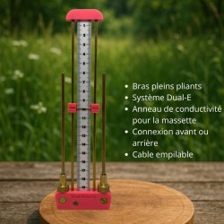 Antenne de Lecher EDD de couleur avec accessoires et application pour smatphone