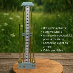 Antenne de Lecher EDD de couleur avec accessoires et application pour smatphone