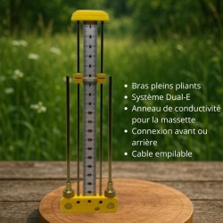Antenne de Lecher EDD de couleur avec accessoires et application pour smatphone