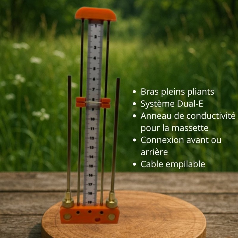 Antenne de Lecher EDD de couleur avec accessoires et application pour smatphone Antenne de Lecher EDD de couleur avec accessoires et application pour smatphone
