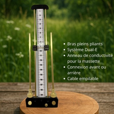 Antenne de Lecher EDD de couleur avec accessoires et application pour smatphone