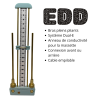 Antenne de Lecher EDD - Couleur Turquoise