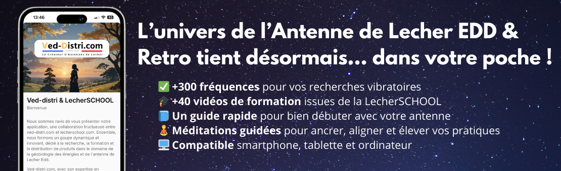 La première application pour antenne de lecher Edd & Retro